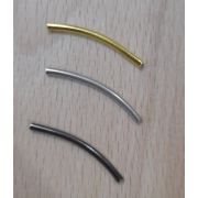 03.06. Трубочка металлическая длина 25мм гладкая