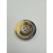 Пуговицы1348 - 23 мм.темно-коричневый, коричневый,  беж