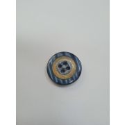 Пуговицы1367 - 22 мм. темно-зеленый, золотистый