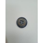 Пуговицы1368 - 16 мм.  темно-коричневый