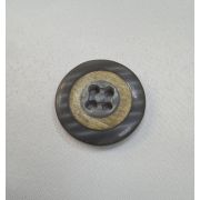 Пуговицы1386 - 22 мм. коричневый