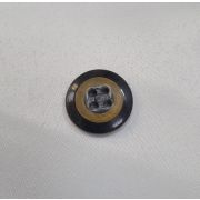 Пуговицы1394 - 16 мм. темно-коричневый