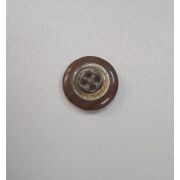 Пуговицы1395 - 16 мм. кофейный