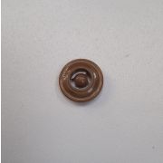 Пуговицы1400 - 17 мм. коричневый