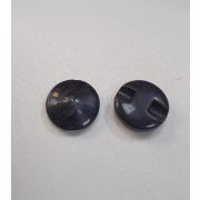 Пуговицы1401 - 15 мм. темно-коричневый