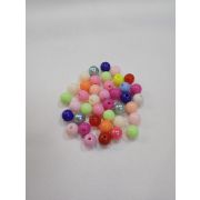 Бусина 08мм. шар пластик