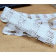 Лента шторная 25мм. велюровая основа