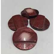 Пуговицы 160 35мм. бордо