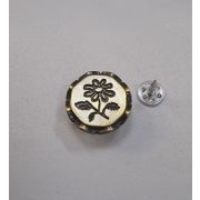 Пуговицы1404 - 20 мм., джинсовые металлические, медь