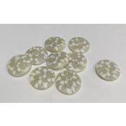 Пуговицы 159 18мм.бело-бежевый