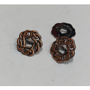 Пуговицы 155 15мм.металл бронза