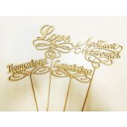 Заготовка для декорирования торта  на палочке