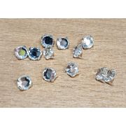 6.29 Страз 2 шипа белый 7мм