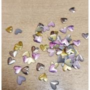 6.30 Термо -украшение под металл  «Сердце» 6мм