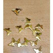 6.30 Термо-украшение под металл «Бабочка» 16*12мм. золото