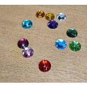 6.05 - 6.06  Страз 10мм цветной пришивной акрил