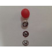 2.31 Кнопка клепаная 12,5мм. с пластиковым верхом 15мм.