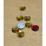 5.34 Страз стекло  8мм. пришевной цветной