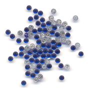 5.24. Страз 4мм круглый  клеевой цветной стекло