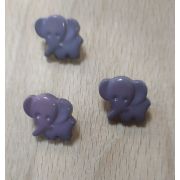 Пуговицы 280 15мм бл.сиреневый слон
