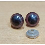 01.15. Глаза 14мм. со зрачком винт с заглушкой