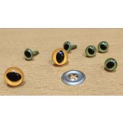 01.12. Глаза с кошачьим зрачком с заглушками