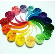 Бумага 3*35мм., для квилинга 120гр/м., в упаковке 150 полосок