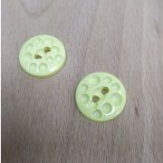 Пуговицы 803 21мм желтый пузырьки