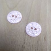 Пуговицы 804 21мм розовый пузырьки