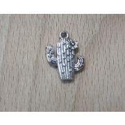 02.12 Подвеска «Кактус» 17*20мм. никель