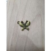 02.08 Подвеска «Веселая бабочка» 19*25мм. под бронзу