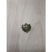 02.10 Подвеска «Любовь» 13*13мм. под бронзу