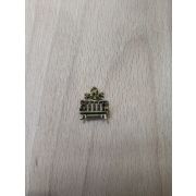 02.08 Подвеска «Диванчик» 14*14мм. под бронзу