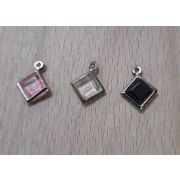 02.09 Подвеска квадрат в оправе 10*12мм.