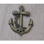 02.08 Подвеска «Якорь»19*24мм. под бронзу