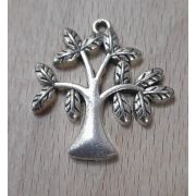 02.14 Подвеска «Дерево» 32*33мм. никель