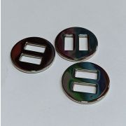 Пуговицы 077 20мм. металл серебро