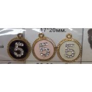 02.15 Подвеска «Пятерочка» 17*20мм.