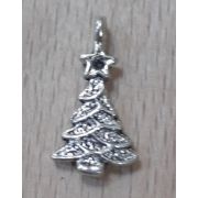 02.15 Подвеска «Елка» 12*21мм. никель,