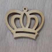 02.16 Подвеска «Корона» деревянная 23*29мм.