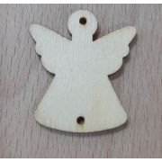02.16 Подвеска «Ангел» деревянная 29*32мм.