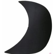 Козырек черный для бейсболки 65*170мм, плоский