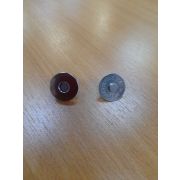 3.06 Кнопка магнитная 19мм.на скобах никель