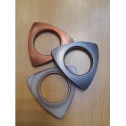 Люверсы треугольные для штор внутренний диаметр 35мм, длина стороны 63мм.