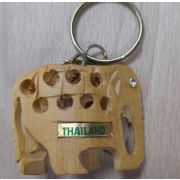 02.16 Подвеска-брелок «Слон» деревянный 35*40мм.