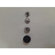 2.32 Кнопка «Монетка»клепаная 12,5мм. верх 15мм.