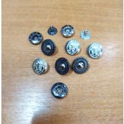 2.33 Кнопка клепаная 14,5мм. с рисунком