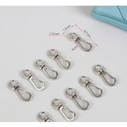 1.20  Карабин металлический никель 3.7*1.3мм.