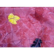 Шифон с листочками 150см.