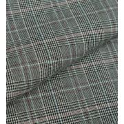 Костюмная полушерсть клетка 150см